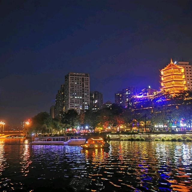 成都東門碼頭 夜遊錦江