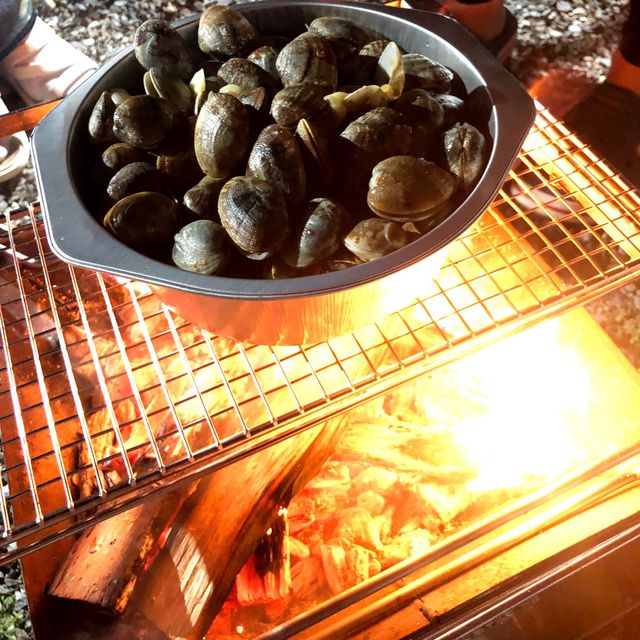 바다 바로앞 캠핑장 어은돌송림캠핑장