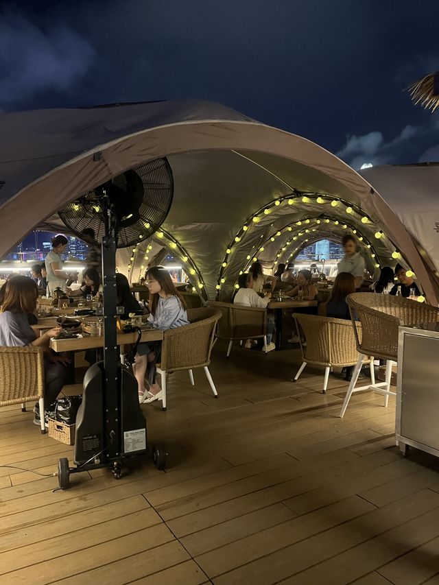 ✨Chill爆東南亞fusion菜 2層高🤩維港海景酒吧餐廳🌌