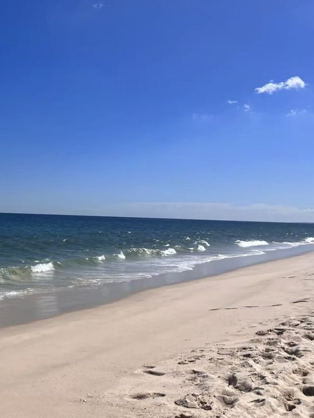 🏨🤩🎡斯卡伯勒海灘🏖️藍色海水與滑浪樂園🌊🏄‍♂️☀️