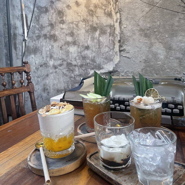 Tan. Cafe in Hue city