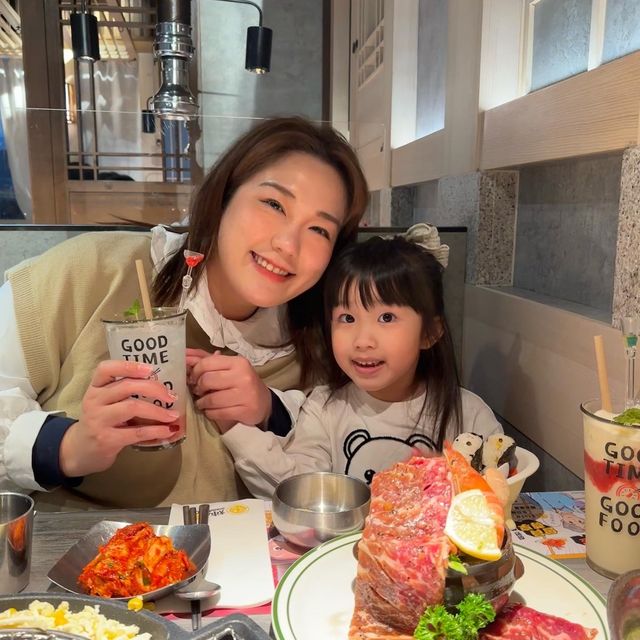 超可愛兒童餐👧🏻👦🏻炑八韓烤親子餐廳