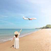 จุดถ่ายรูปเครื่องบิน landing ภูเก็ต✈️