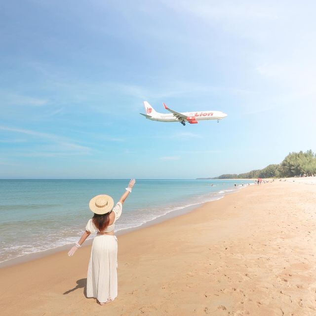 จุดถ่ายรูปเครื่องบิน landing ภูเก็ต✈️