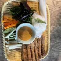 河內樂天百貨內的越南菜