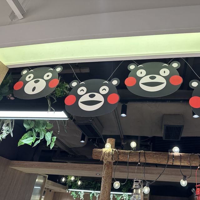 熊本熊部長駕臨日式西餐廳🥰