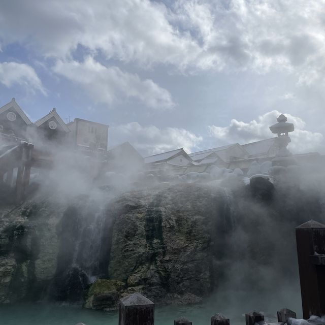 草津温泉湯畑