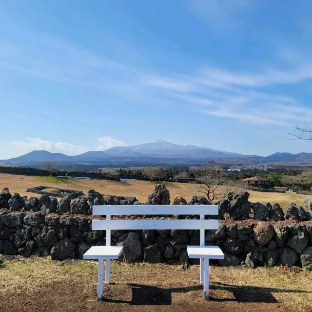 한라산 분화구보다 더 큰 분화구가 있는, 산굼부리🌋