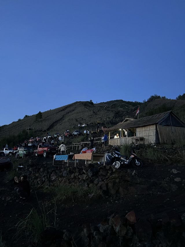 Catching the sunrise from Mt.Batur