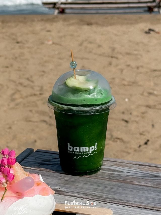 🏖️ คาเฟ่บนหาดทราย นั่งชิลรับคลื่นลมริมทะเลหัวหิน