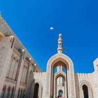 The Beautiful Grand Mosque in Muscat