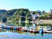 지하철역에서 바로 이어지는 신세계 비탄풍경구 碧潭風景區, 옥색 호수를 보며 망중한을 즐기다.