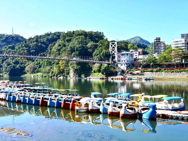 지하철역에서 바로 이어지는 신세계 비탄풍경구 碧潭風景區, 옥색 호수를 보며 망중한을 즐기다.