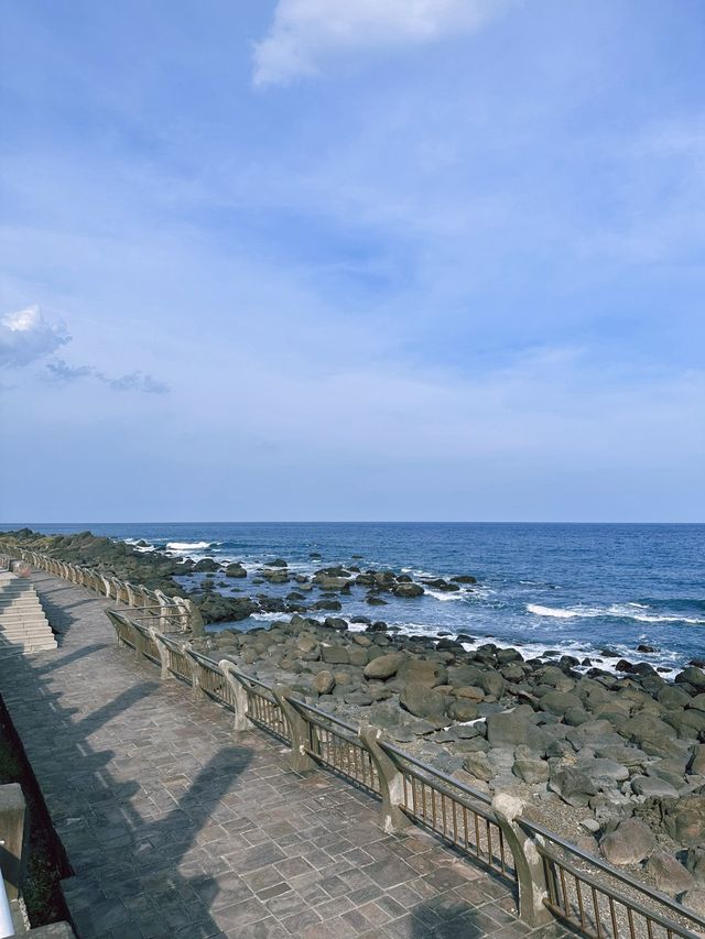《宜蘭》一線天秘境 礁岩海景步道-北關海潮公園