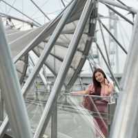 Helix Bridge at Marina Bay