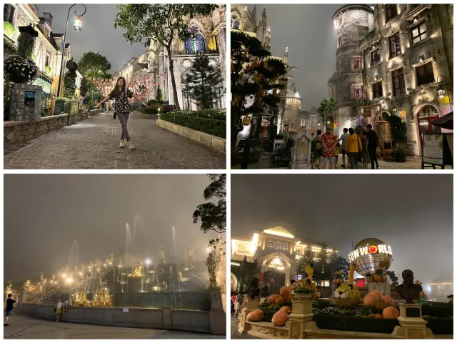 Night Walk At Ba Na Hills 