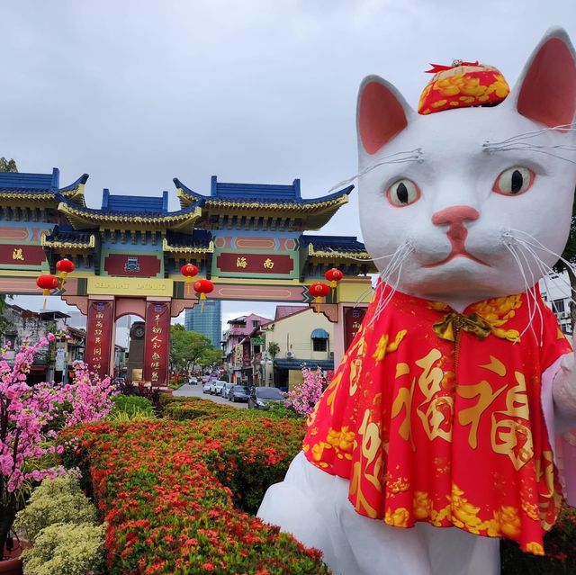 A famous Cat City in Malaysia 