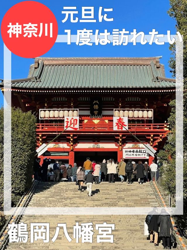 【神奈川県/鶴岡八幡宮】元旦に1度は訪れたい