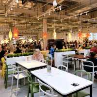 Christmassy IKEA Cafe Tebrau