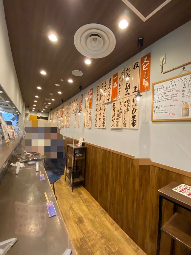 大阪駅近！すしいちの限定ランチセット1,000円（税込）