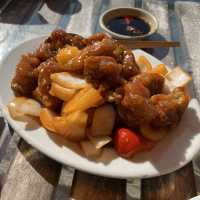 홍콩의 라마섬에서 즐기는 샴페인과 중식요리! Peach Garden Sea Food Restaurant!