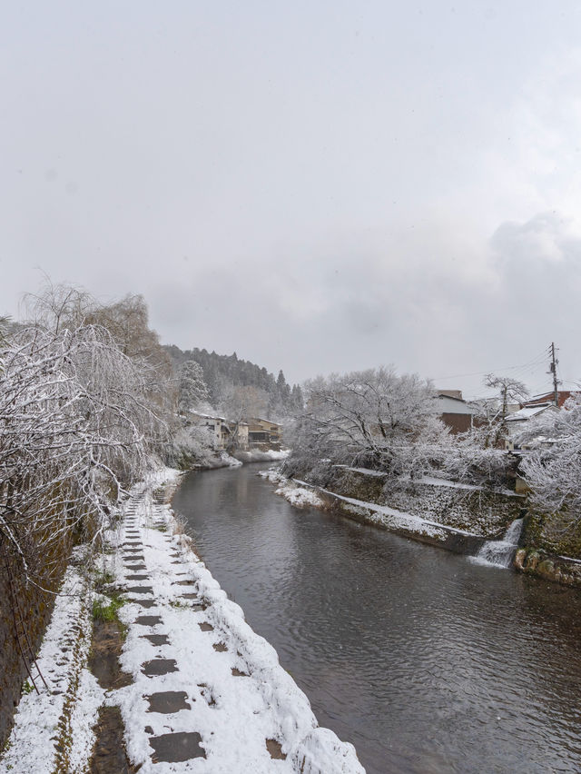 3月遊日遇上落雪！冰雪下的飛驒高山老街 