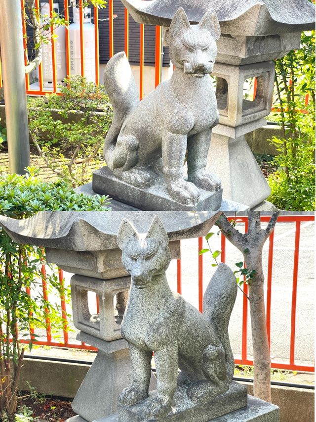【安全稲荷神社/東京都】企業の敷地の片隅で見守る神社