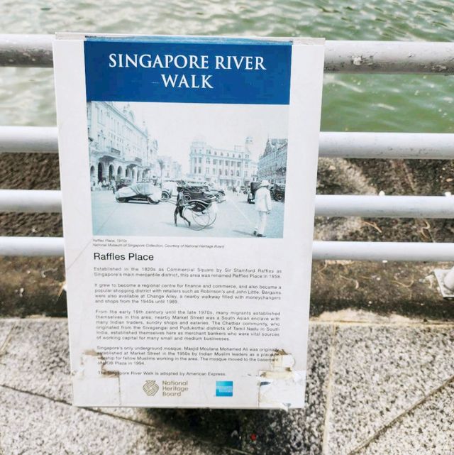 Singapore river walk