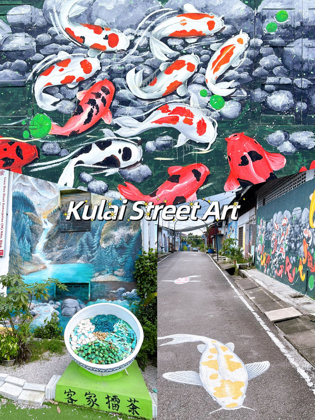 Giant Outdoor Art Gallery Kulai Street Art