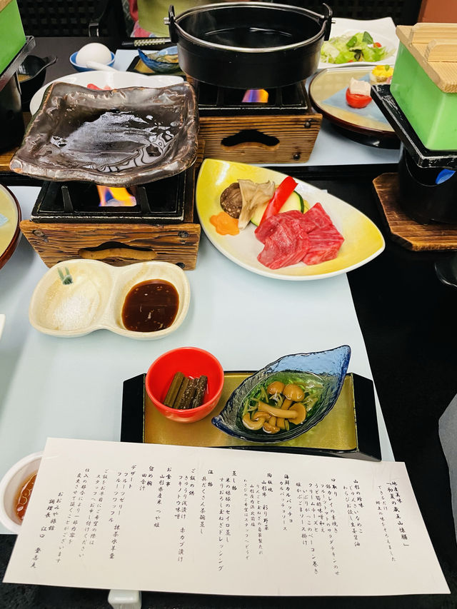 【山形県】秘湯を訪ねて 蔵王温泉「おおみや旅館」-食事編-