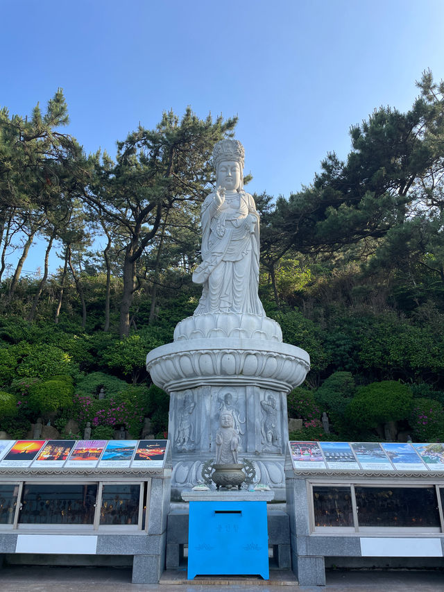부산 바다와 절을 함께 볼 수 있는 독특한 곳 해동용궁사