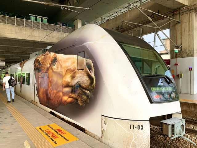 マレーシア　プトラジャヤ観光　空港までの移動はKLIA transitが早くて便利！