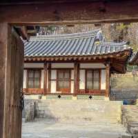 韓国伝統家屋の美しさが伝わる船橋荘