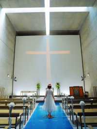 あの安藤忠雄氏建築の美しい教会⛪️海の教会🏝️淡路島🏝️