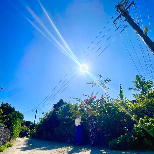 透き通る海🩵竹富ブルー