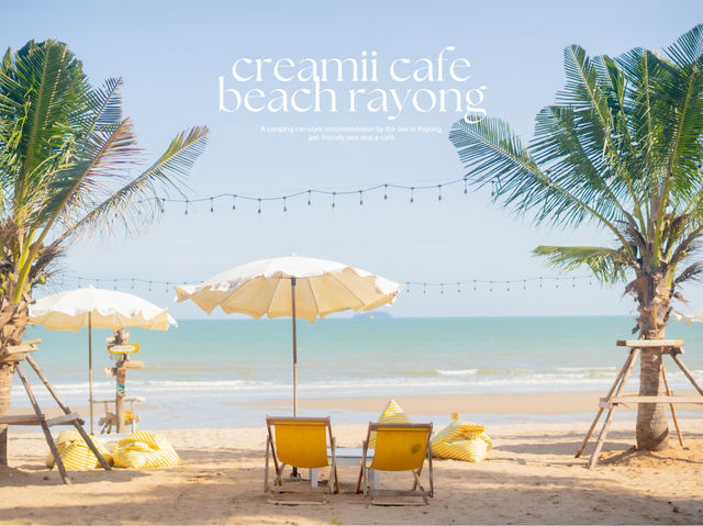 Creamii Cafe Beach Rayong #คาเฟ่ระยอง