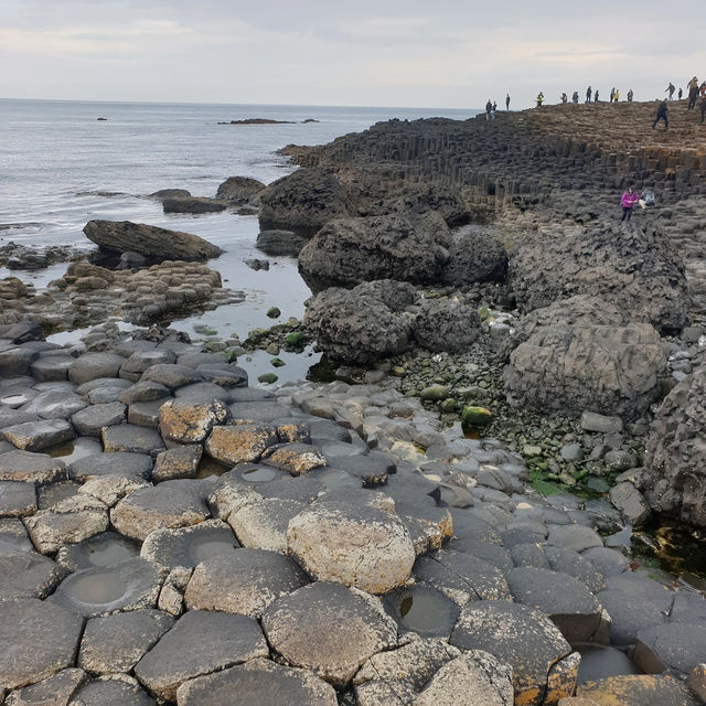 Explore the mythical landscape of the Giant’s Causeway – where nature’s architecture meets Irish leg