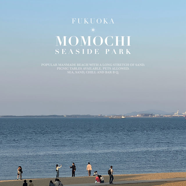 MOMOCHI SEASIDE PARK, FUKUOKA ☁️⛱️ .