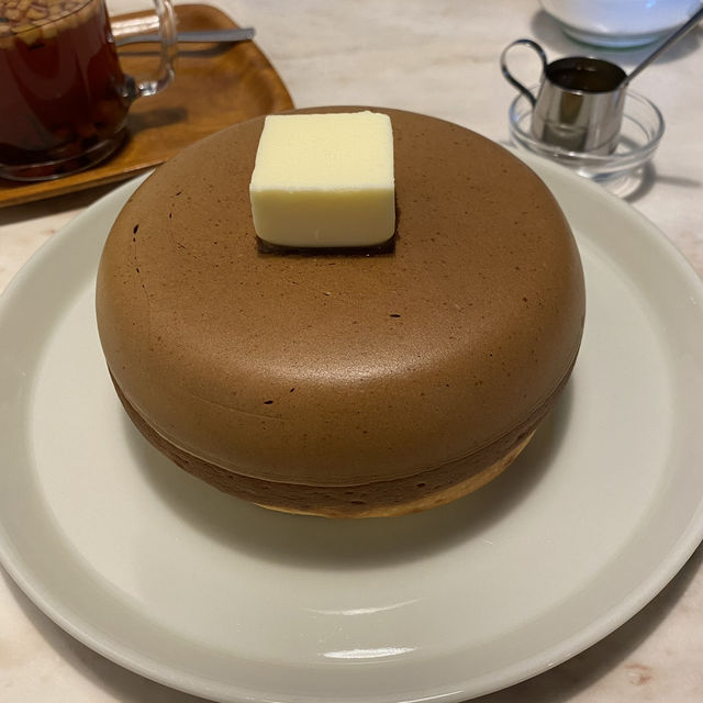 ぐりとぐらのパンケーキ🥞みたいなホットケーキ