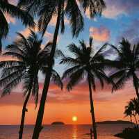 Best sunset at Kota Kinabalu