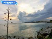 錫切斯：巴塞隆納近郊度假濱海小鎮-美麗沙灘與海景