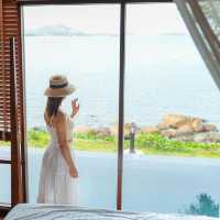 🏖️วิลล่าริมทะเลสมุย มีสระส่วนตัว ใกล้ถนนที่สวยฮอต