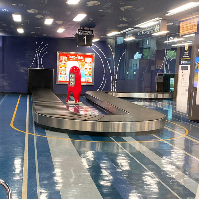 【大分空港】「地球のミナサン ワガヤヘヨウコソ☆」by宇宙人✨