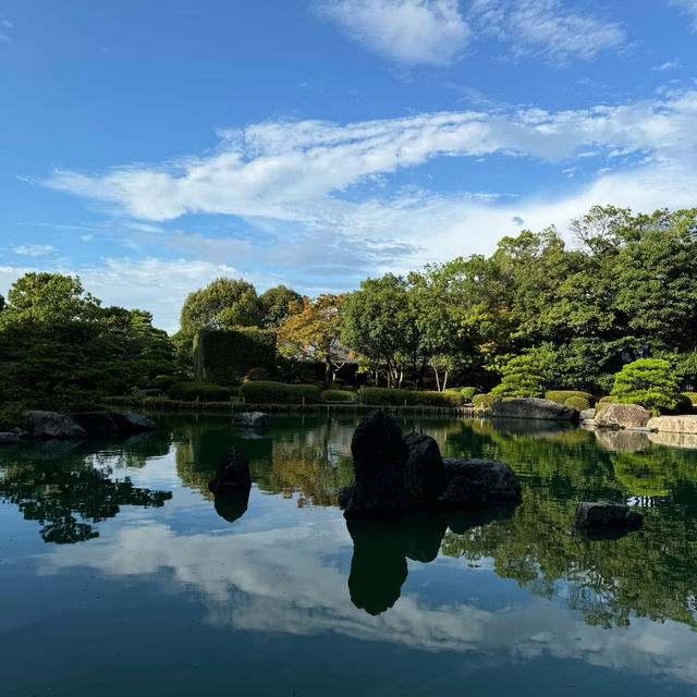 浮間公園：小橋流水🌸🏞️