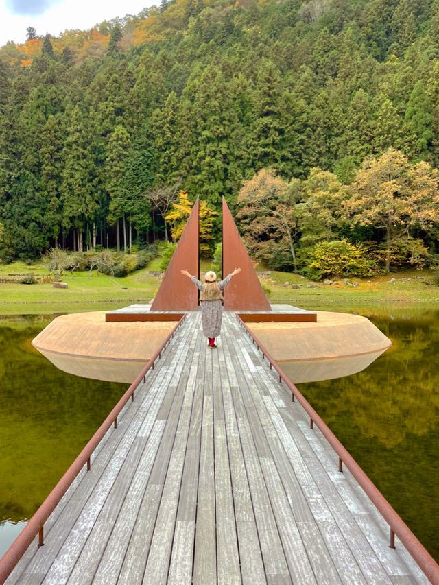 奈良観光🌳 室生山上公園芸術の森🌳絵本のような世界観が素敵☺️✨