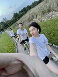 เช่าจักรยานปั่นดูวิวธรรมชาติ @Punggol Park 🌳