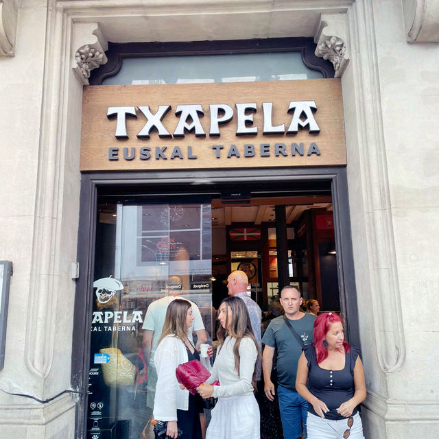 Txapela Spanish tapas @ Barcelona