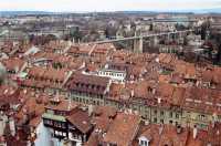 The Burnt Green of Bern in Switzerland