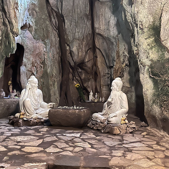 Explore the famous mable mountain in Danang 