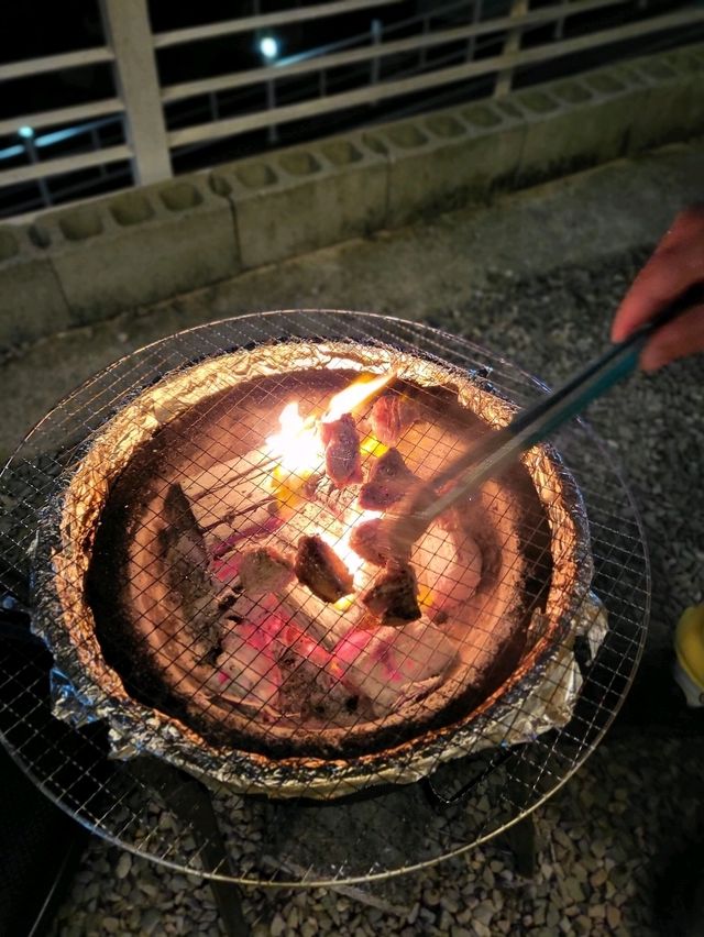 노을맛집 사천 비토섬 감성글램핑